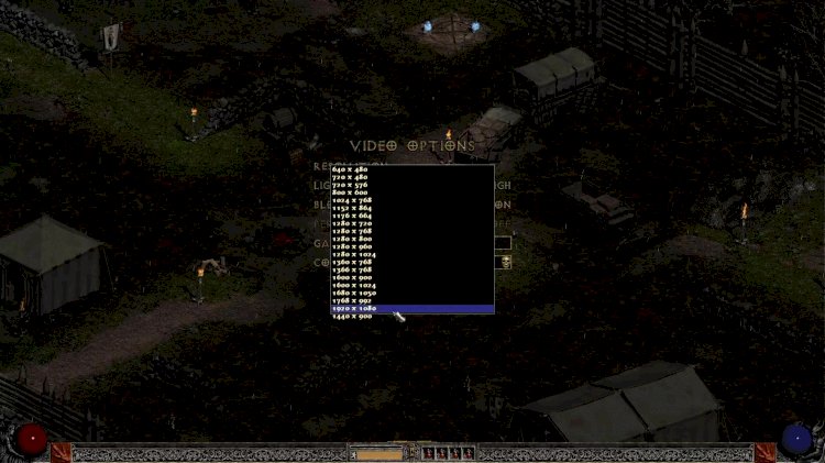 A Diablo II futtatása full HD-ben